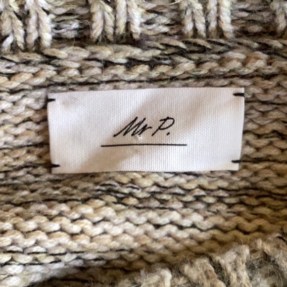 Men’s MR P. Surplus Wool-Blend Sweater Size Large - Picture 13 of 15